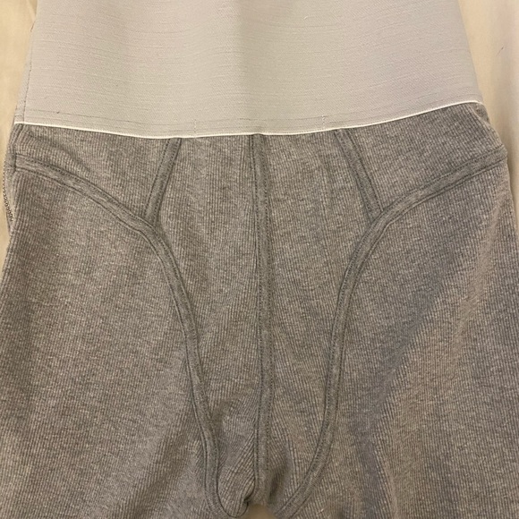 Alexander Wang Logo Elastic Leggings Gray size M - Picture 13 of 15